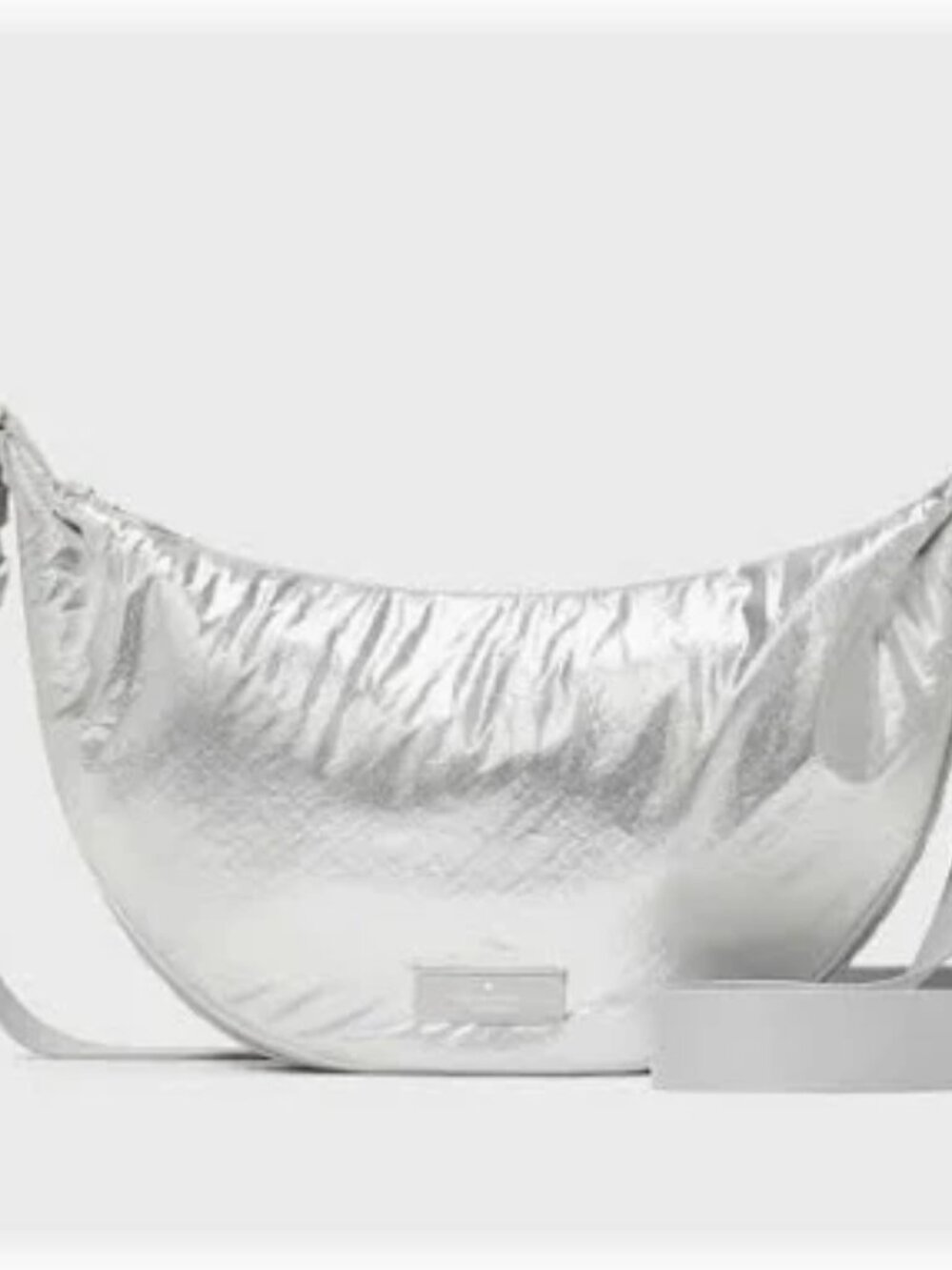 Kate Spade Carter Metallic Fabric Sling Bag